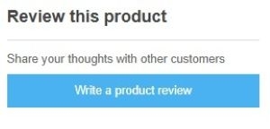 extended product review plugin shows write a review button on product detail page